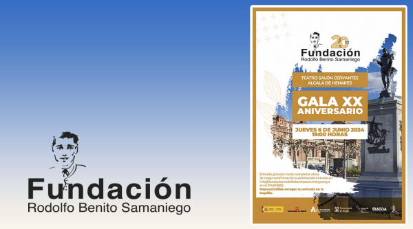 Gala XX Aniversario Fundación Rodolfo Benito Samaniego. Toma mi mano 2024